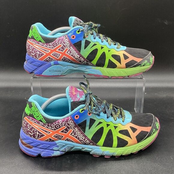 Asics Gel-noosa tri 9 T458N womens 7 running sneaker athletic colorful casual - Picture 1 of 7